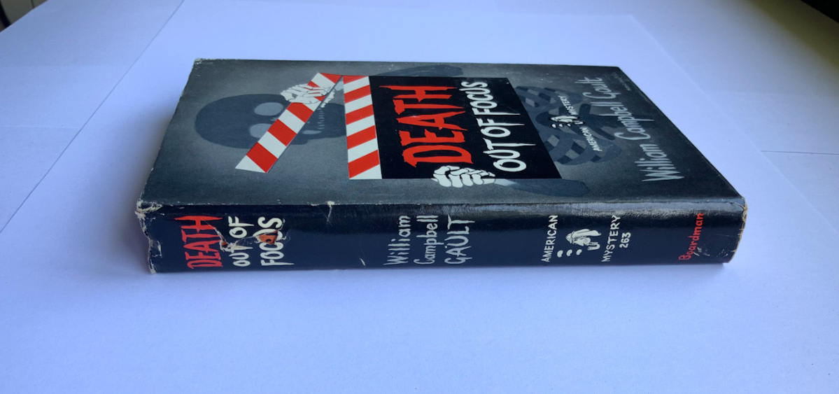 DEATH OUT OF FOCUS British crime book by William Campbell Gault 1959 1st edition